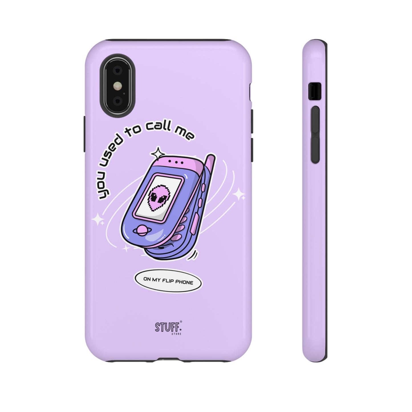 Flip Phone Case | Coque résistante double protection avec Design Y2K