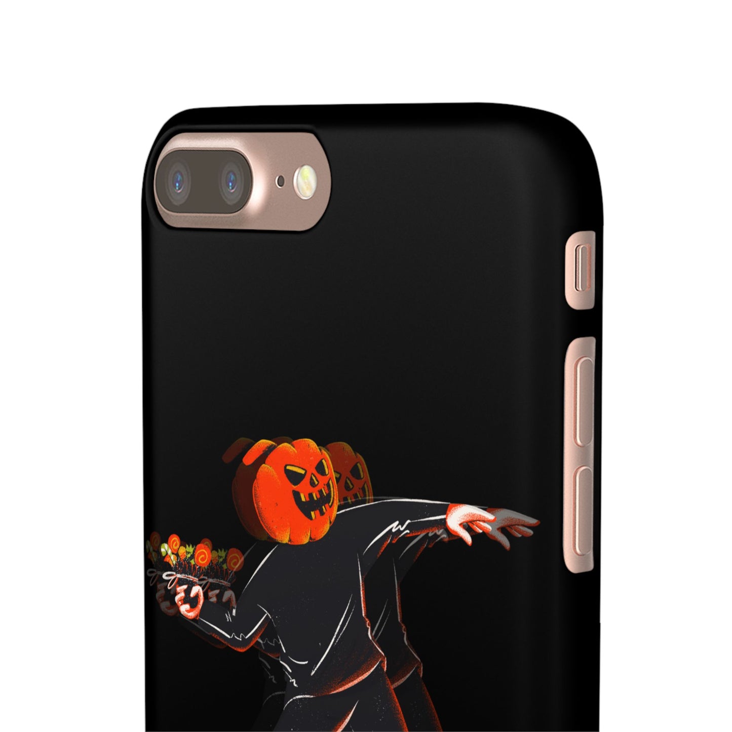 Pumpksy | Coque snap légère et résistante inspiration Banksy – Noir