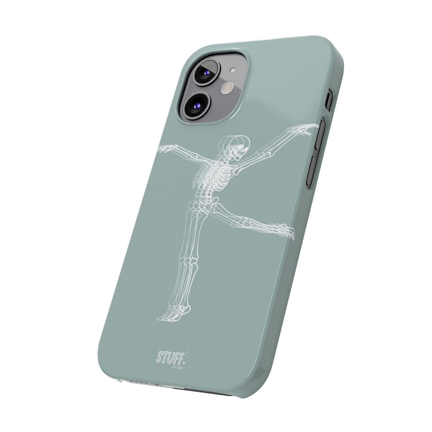 Bone-a-Rina | Coque slim durable et anti-chocs avec Design de Squelette Ballerine