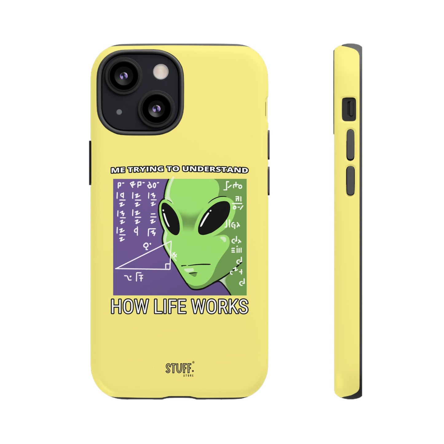 Confused Alien Case | Coque résistante Dual Protect anti-choc