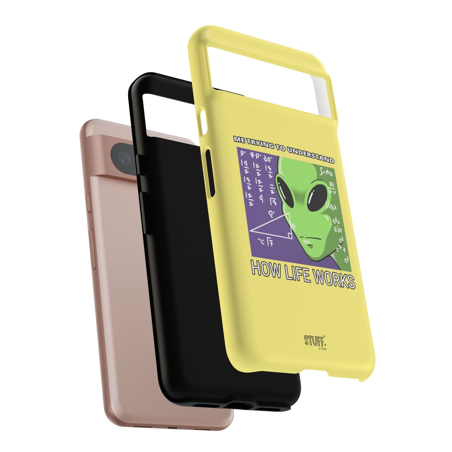 Confused Alien Case | Coque résistante Dual Protect anti-choc