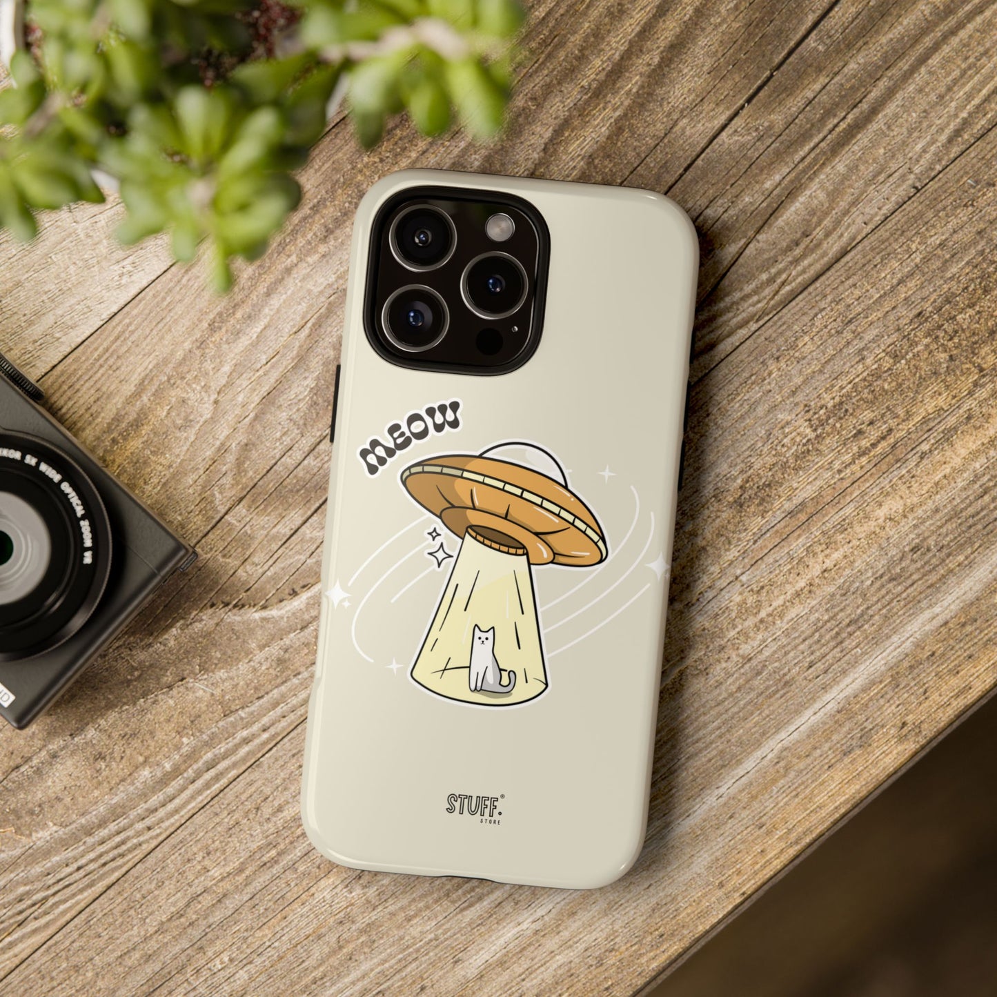 UFO Case | Coque résistante double protection avec Design OVNI fun
