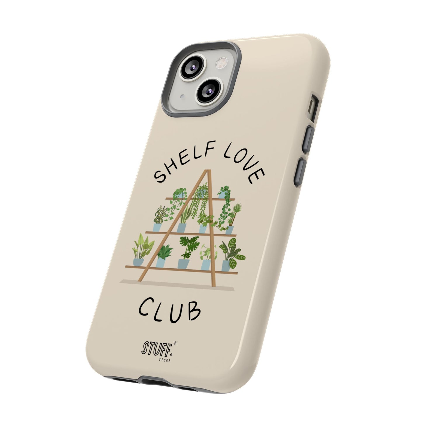Shelf Love Club – Coque résistante à double protection | Parfaite pour les amoureux des plantes