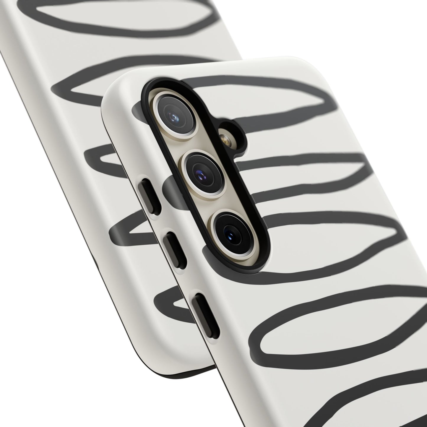 Loopy Case | Coque résistante double protection - Motif cercles abstraits