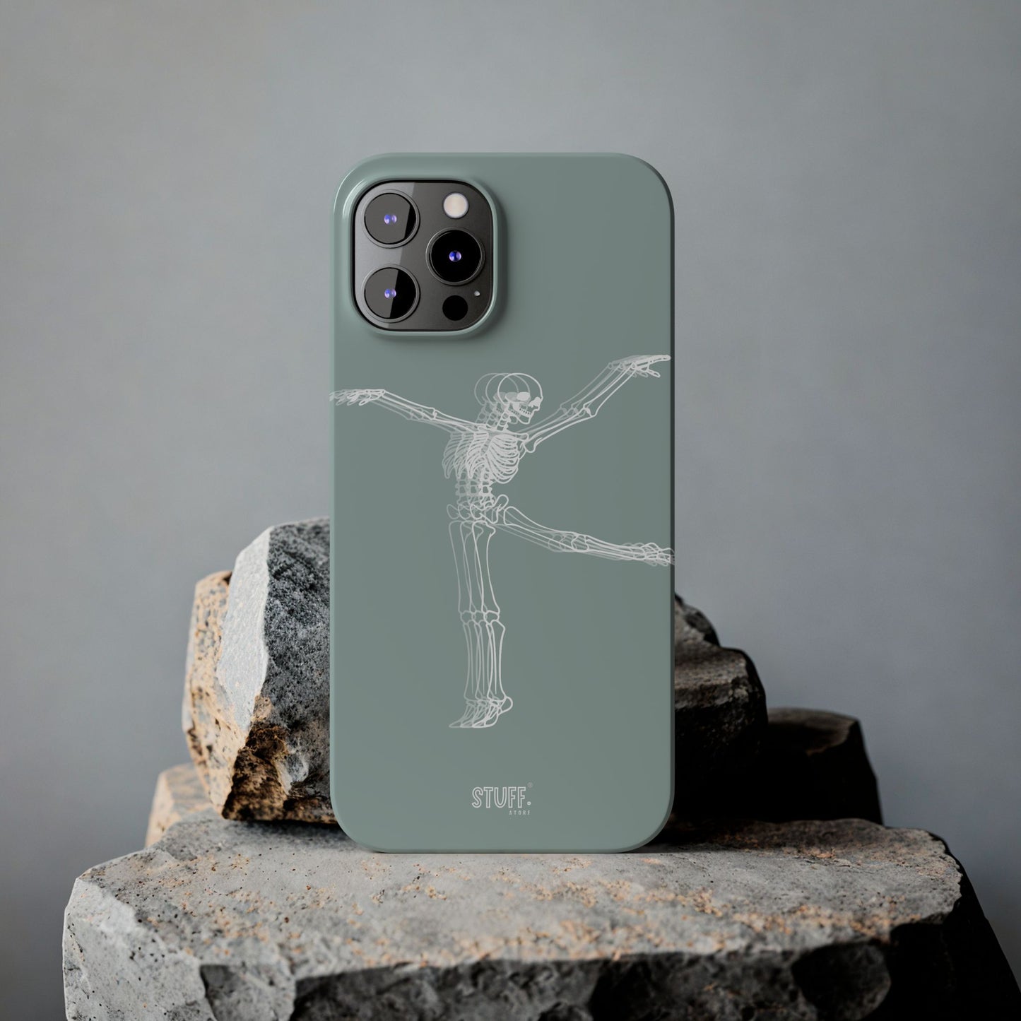 Bone-a-Rina | Coque slim durable et anti-chocs avec Design de Squelette Ballerine