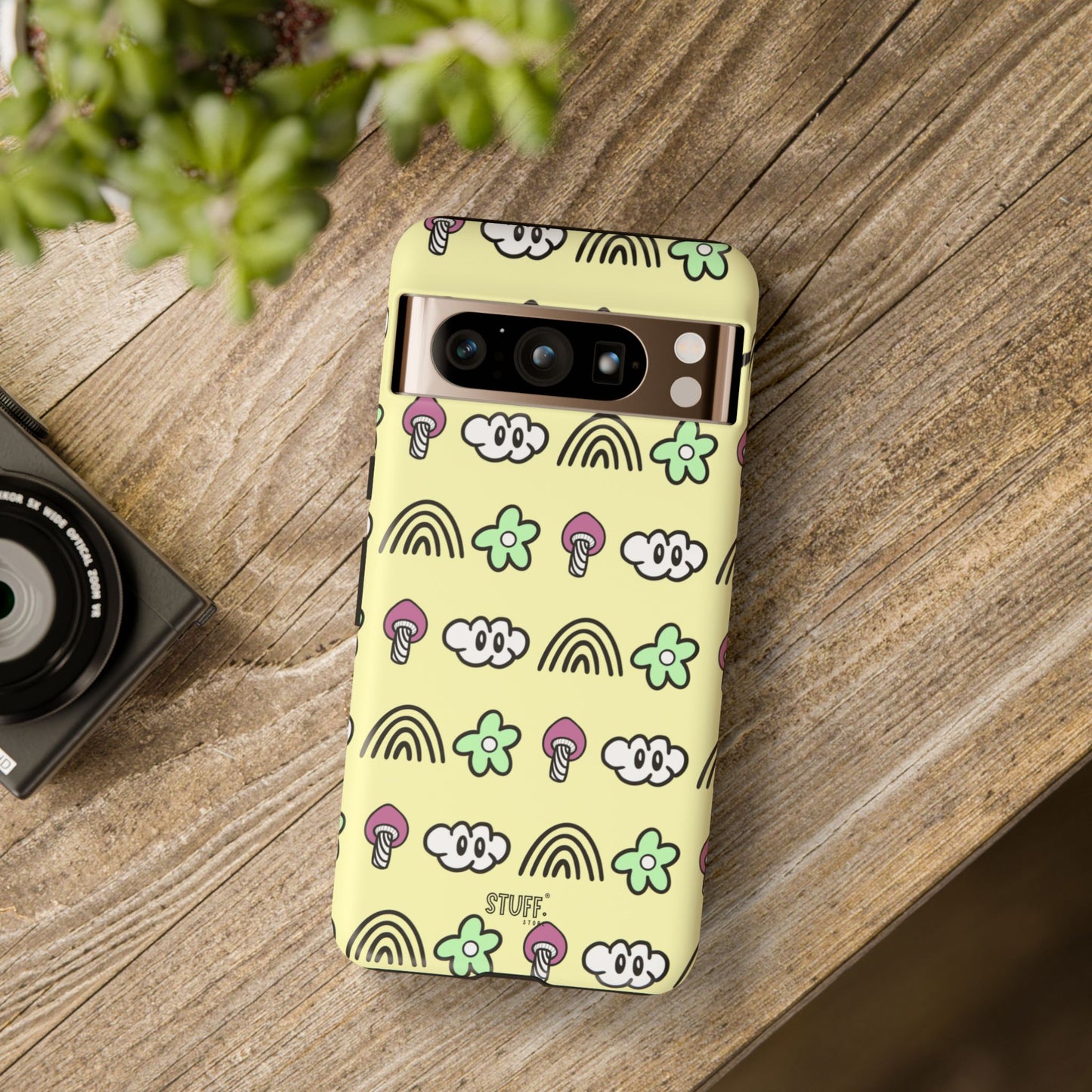 Pixie Case | Coque résistante double protection — Collection Pixie — Jaune