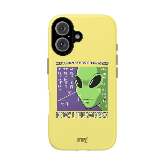 Confused Alien Case | Coque résistante Dual Protect anti-choc