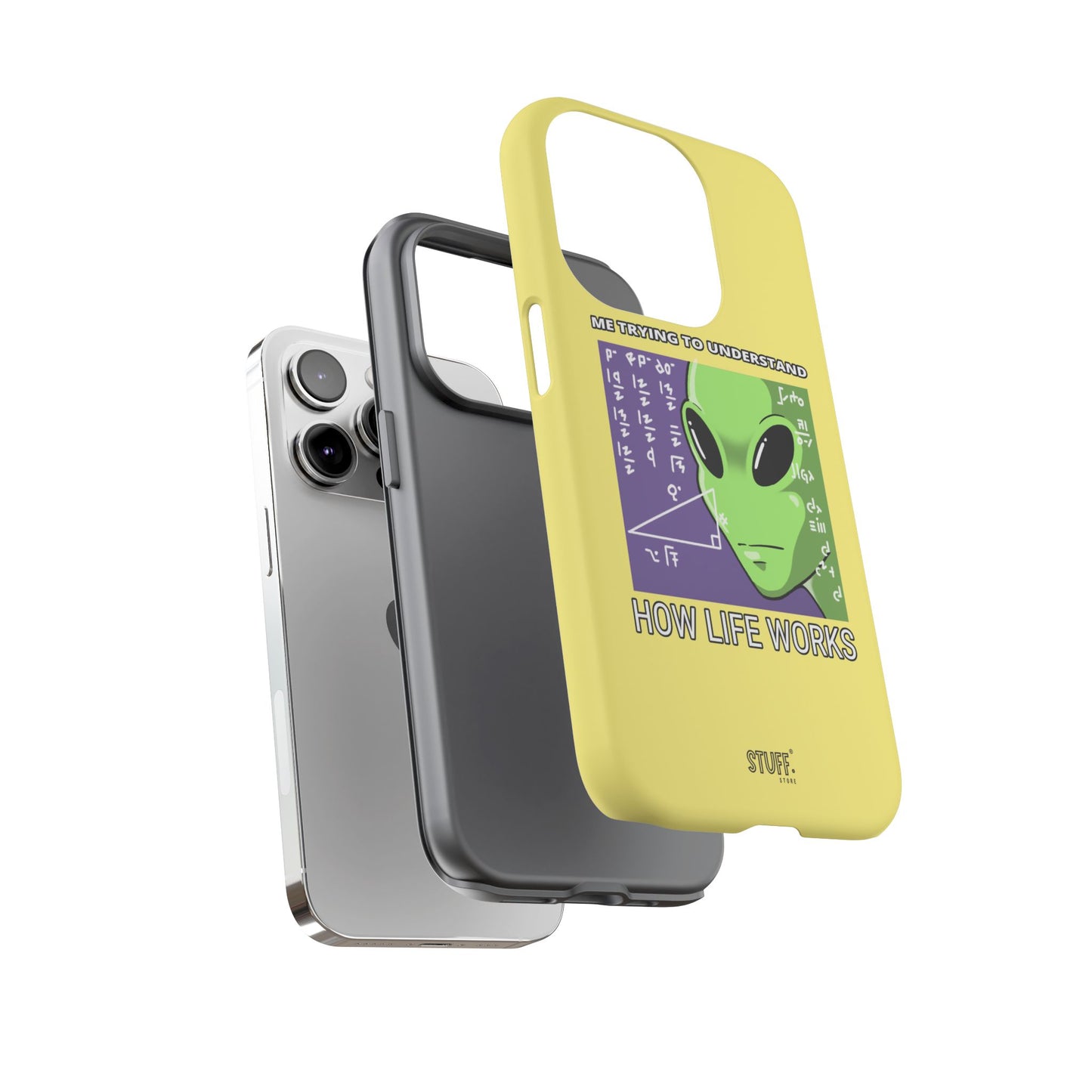 Confused Alien Case | Coque résistante Dual Protect anti-choc
