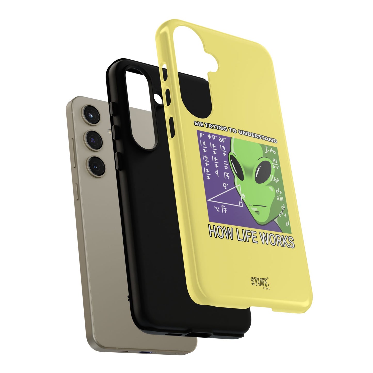 Confused Alien Case | Coque résistante Dual Protect anti-choc