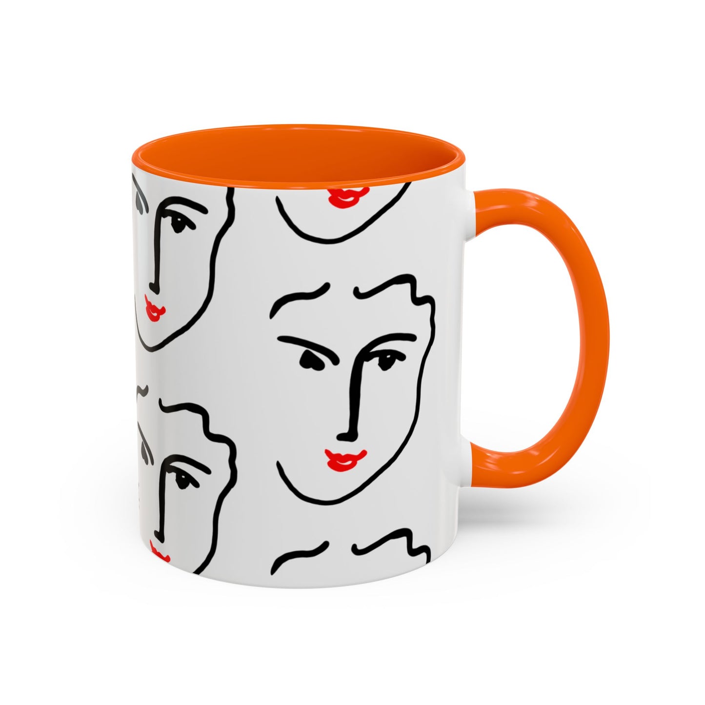 Nadia Cup | Matisse-inspired two-tone mug - 330ml