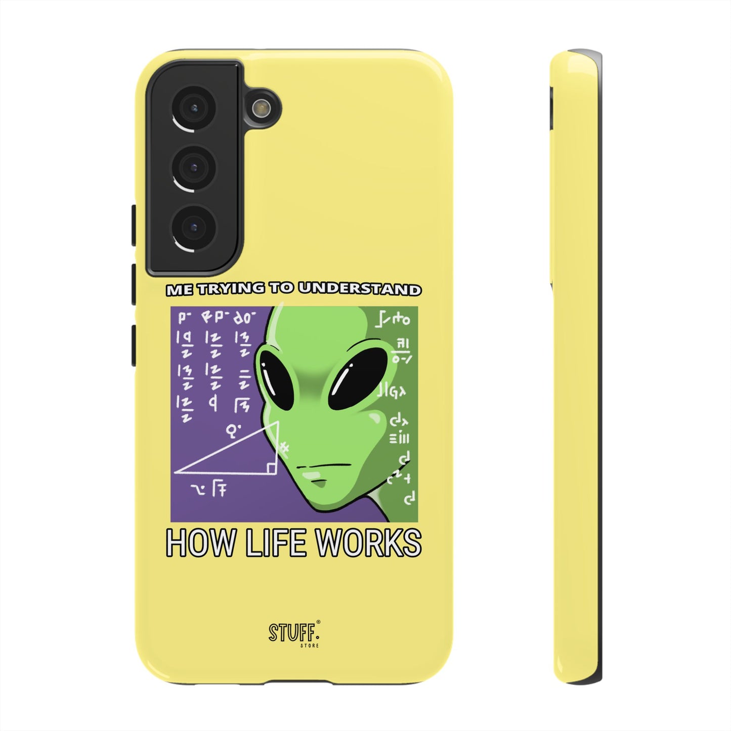 Confused Alien Case | Coque résistante Dual Protect anti-choc