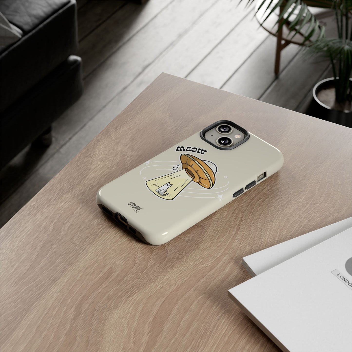 UFO Case | Coque résistante double protection avec Design OVNI fun