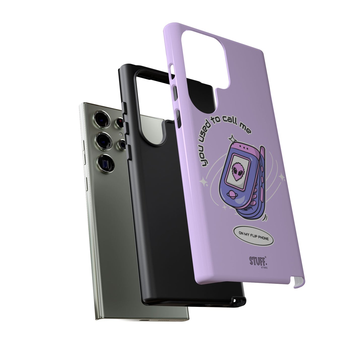 Flip Phone Case | Coque résistante double protection avec Design Y2K