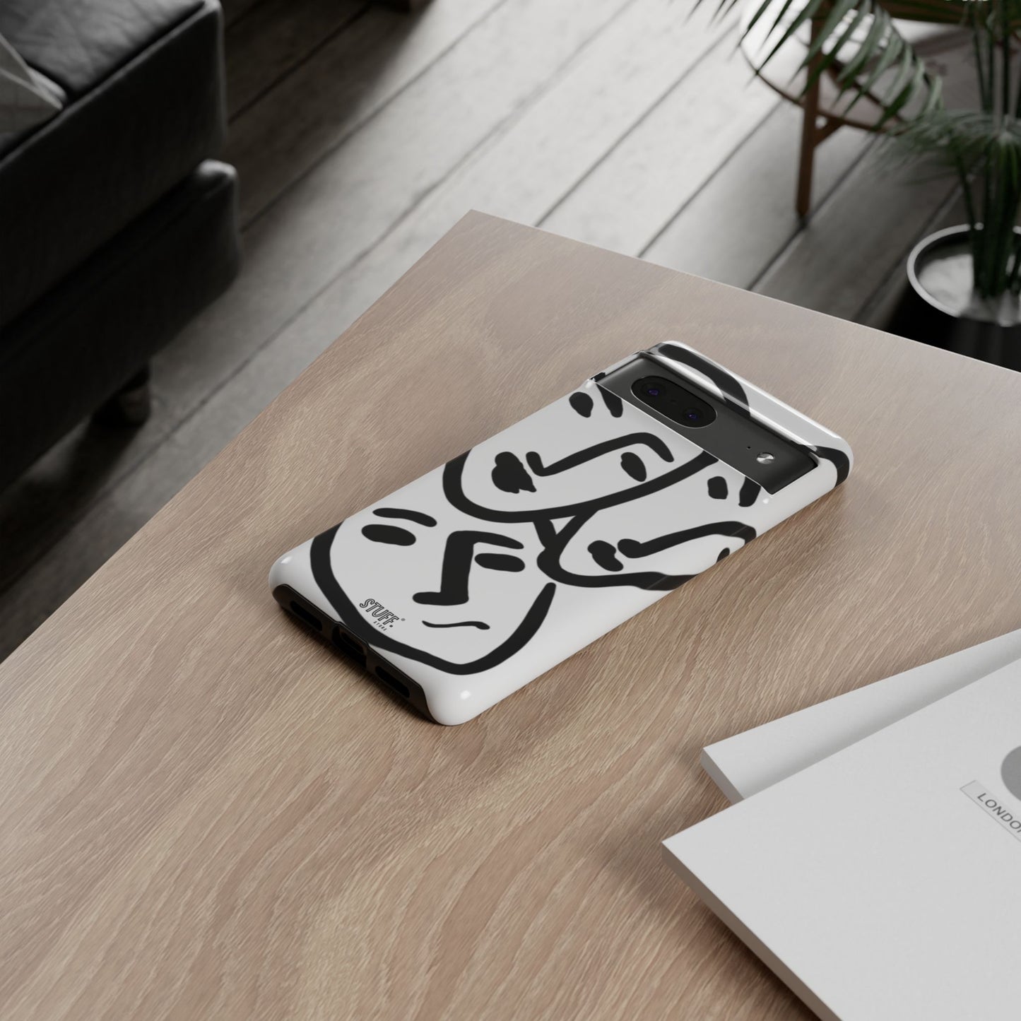 Les Trois Visages | Coque résistante double protection — inspiration Matisse