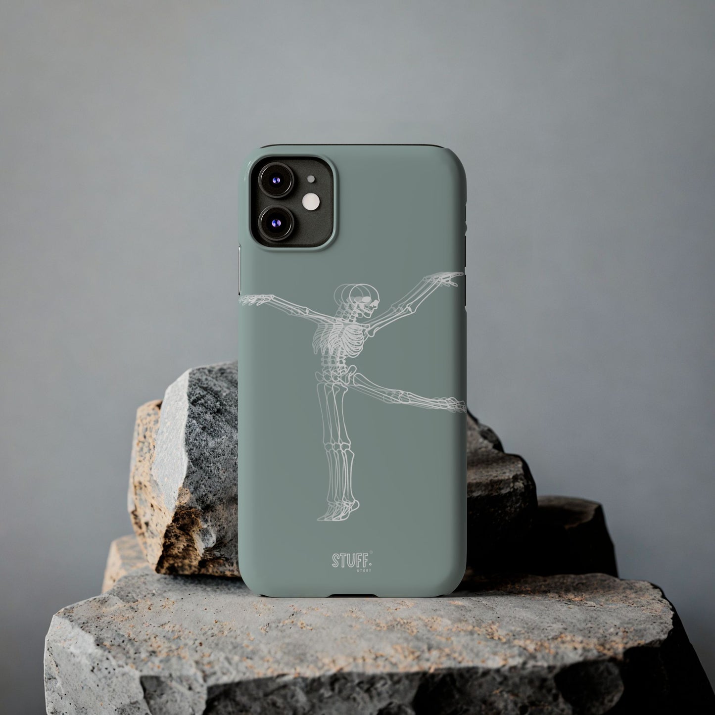 Bone-a-Rina | Coque slim durable et anti-chocs avec Design de Squelette Ballerine