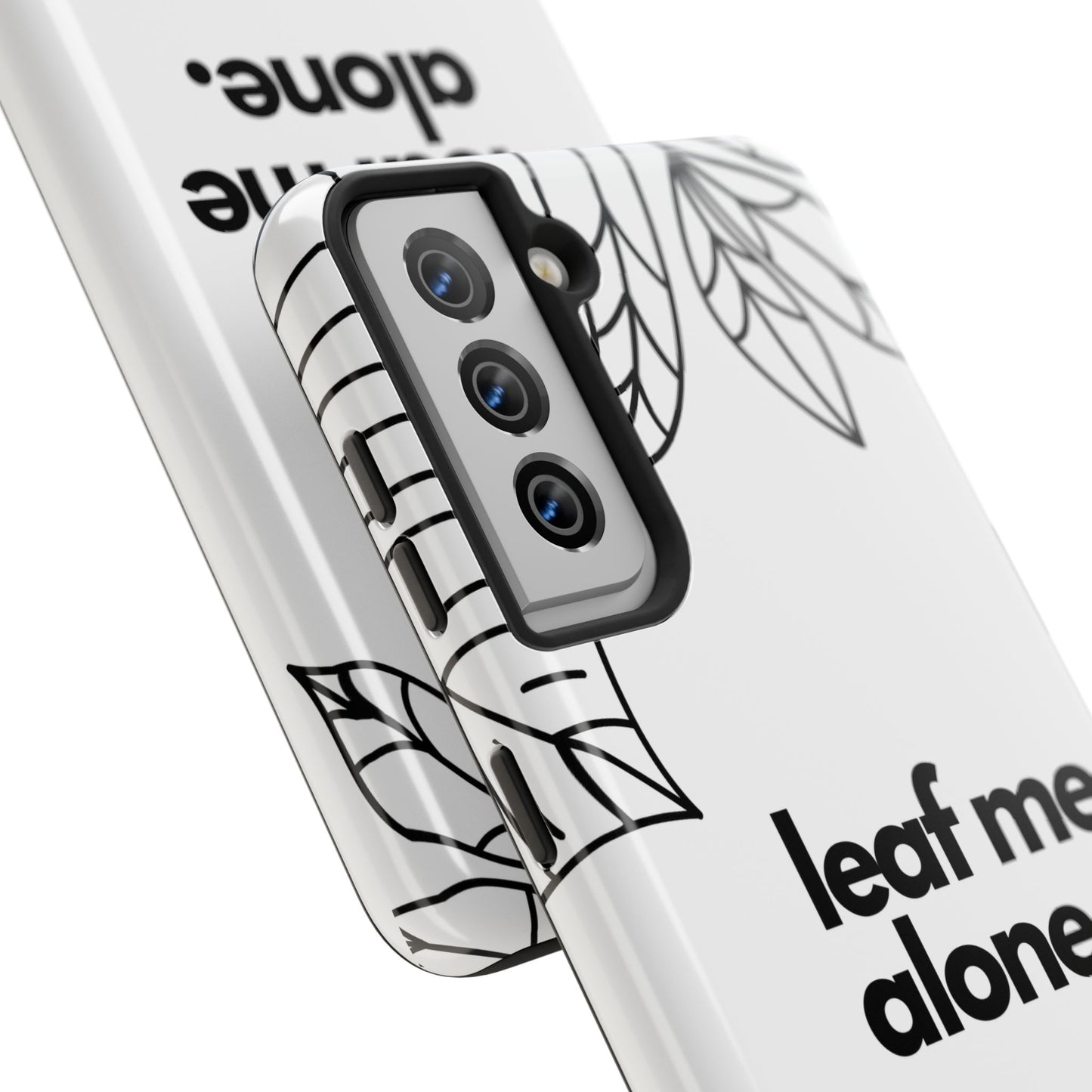 Leaf Me Case | Coque résistante double protection avec design minimaliste