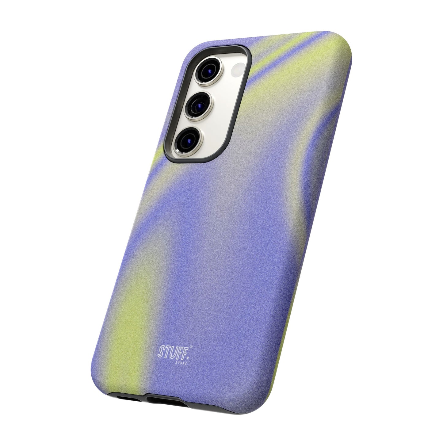 Vibrant Case | Coque résistante double protection anti-choc - Violet & Jaune