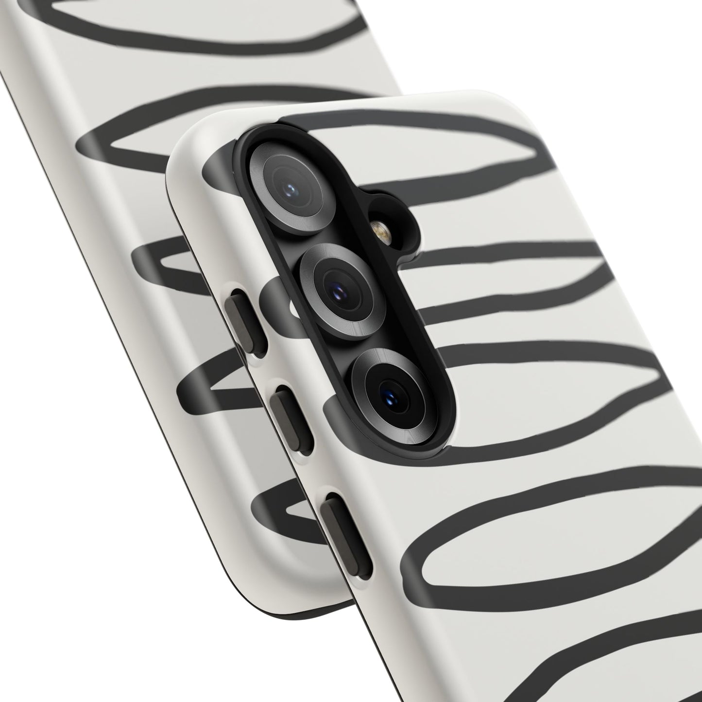 Loopy Case | Coque résistante double protection - Motif cercles abstraits