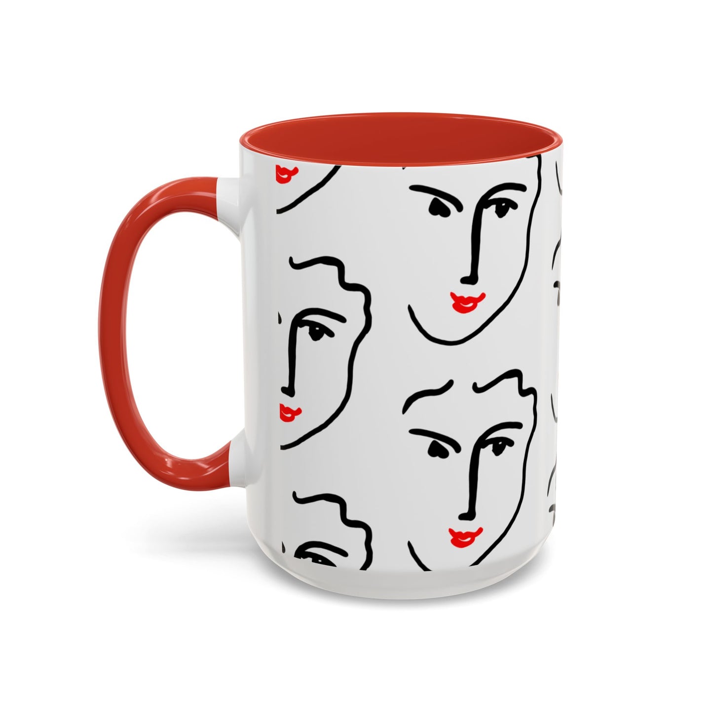 Nadia Cup | Matisse-inspired two-tone mug - 330ml