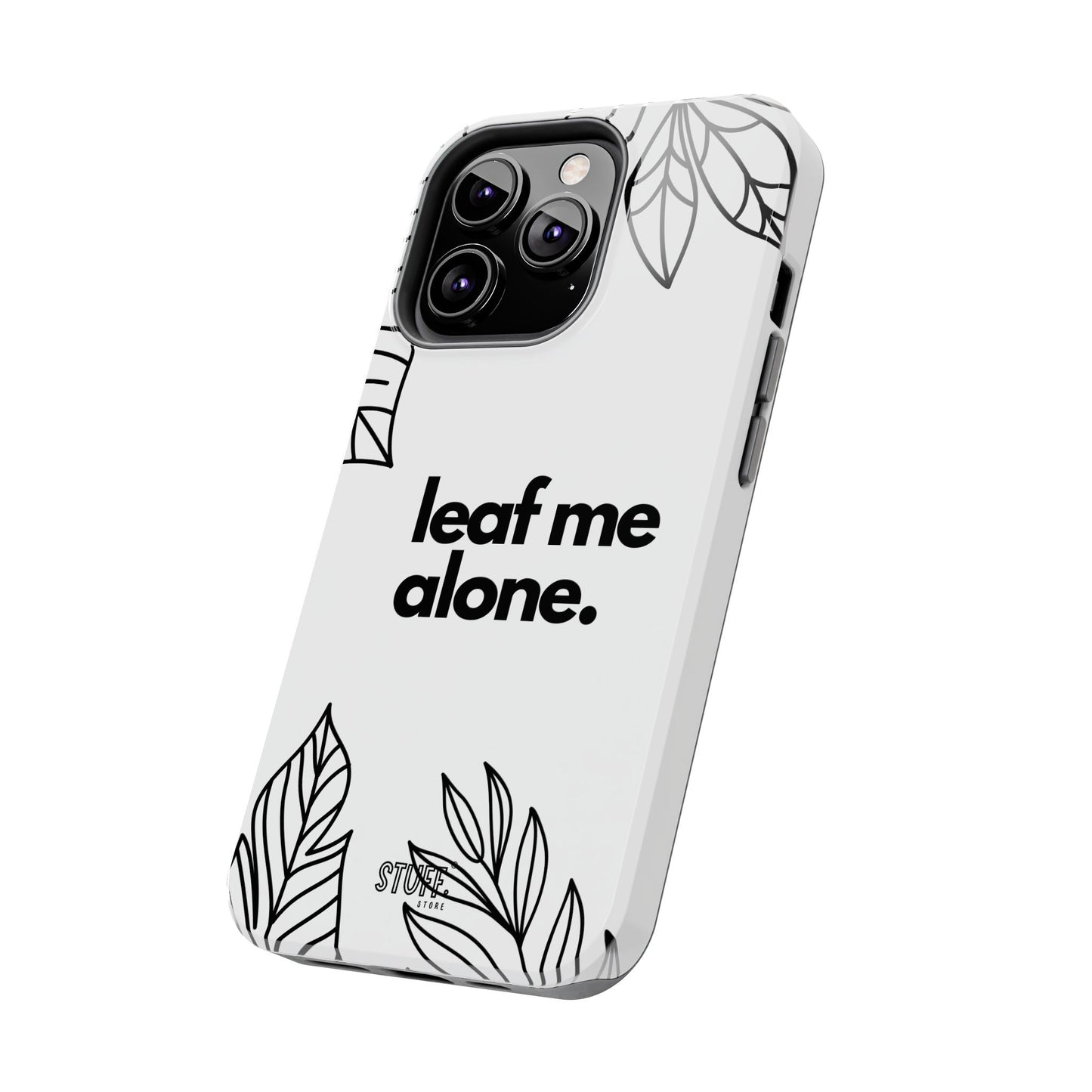 Leaf Me Case | Coque résistante double protection avec design minimaliste