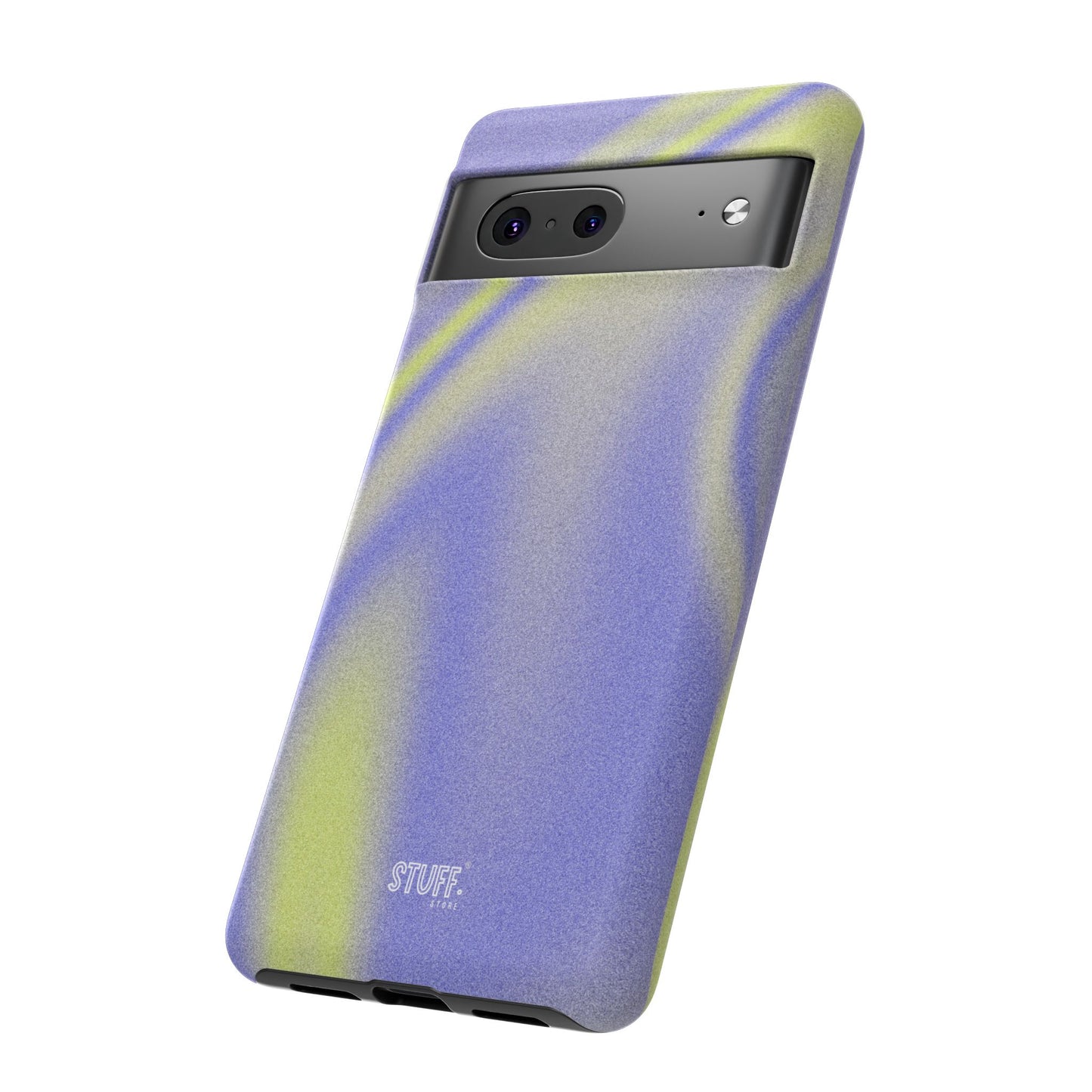 Vibrant Case | Coque résistante double protection anti-choc - Violet & Jaune