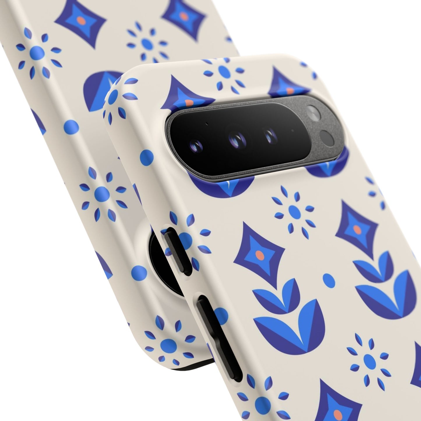 Floral Case | Coque résistante double protection avec Design Fleuri