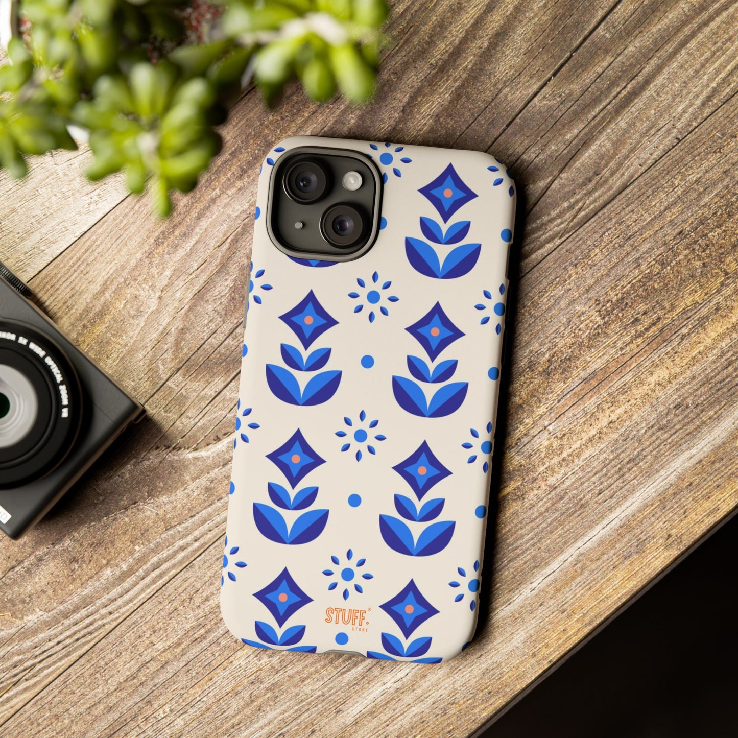 Floral Case | Coque résistante double protection avec Design Fleuri