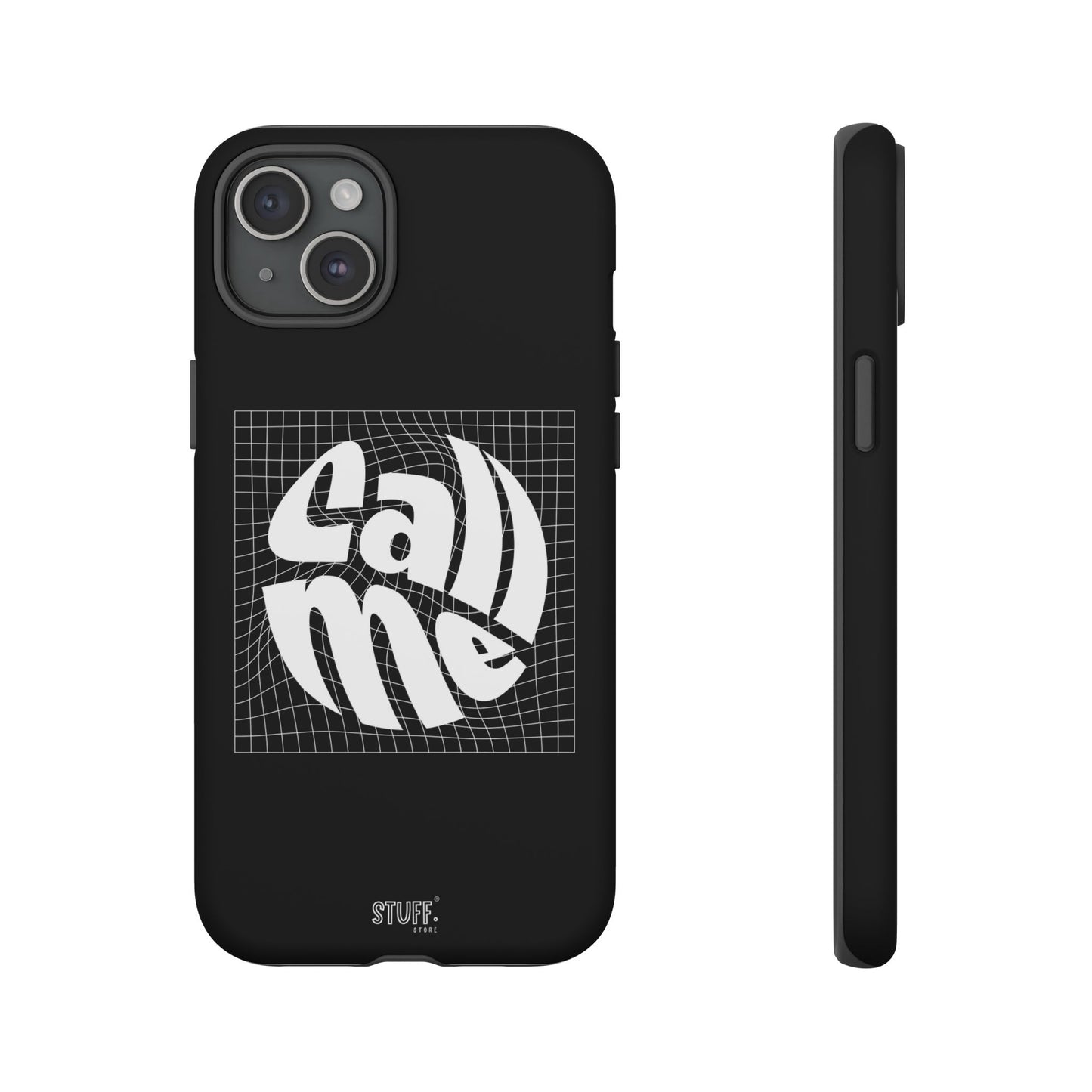Call Me Case | Coque résistante double protection - Noir Effet Mat