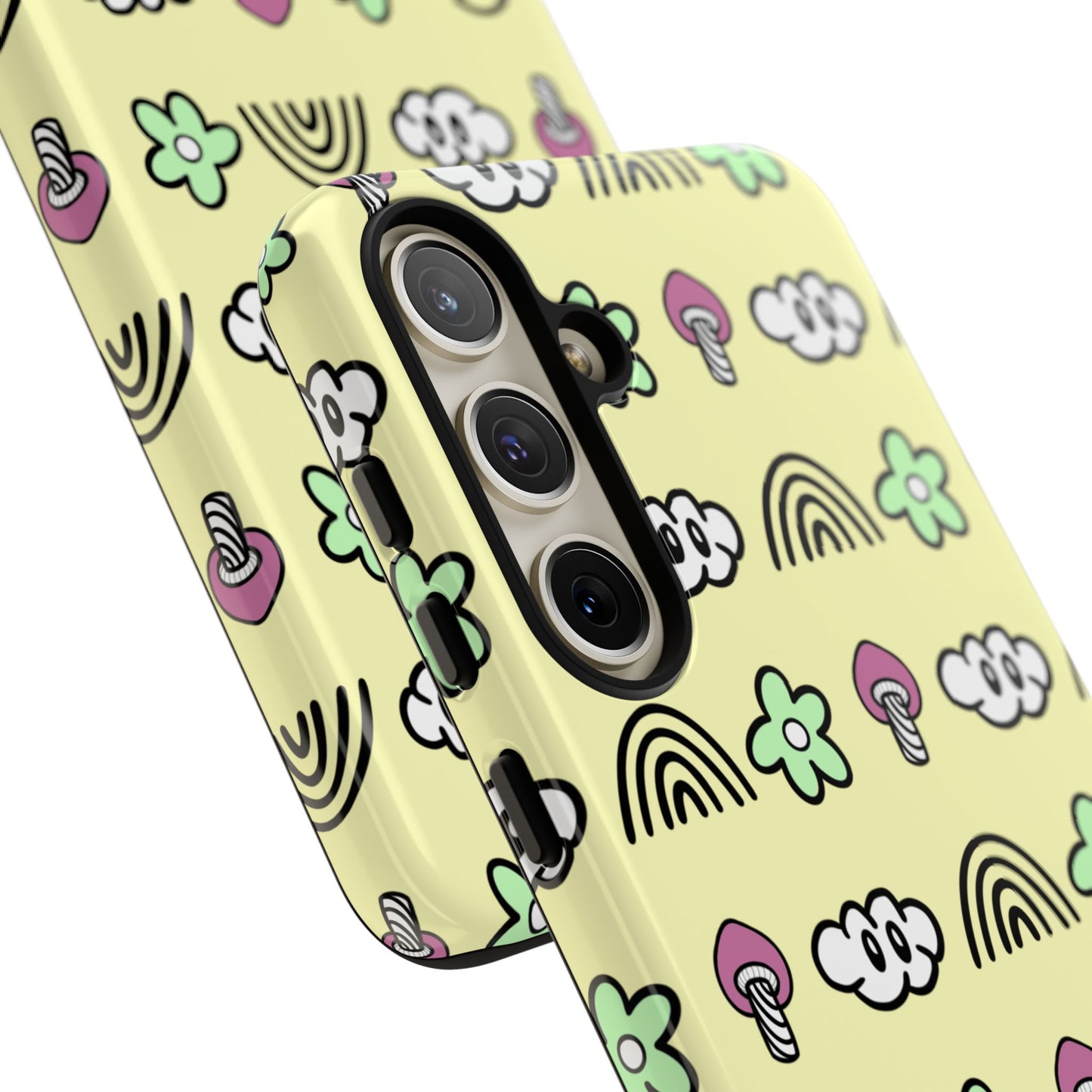 Pixie Case | Coque résistante double protection — Collection Pixie — Jaune