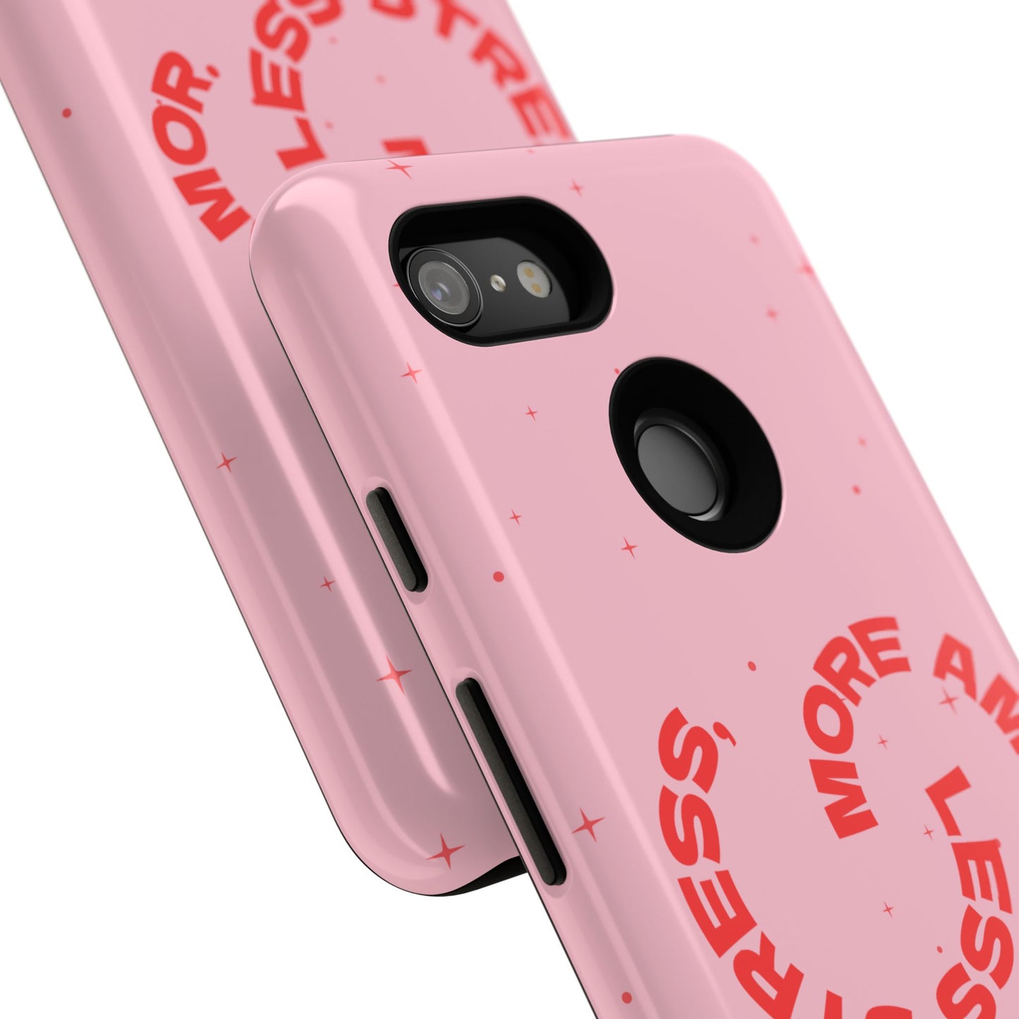 More Amor Case | Coque résistante double protection avec phrase Bienveillante