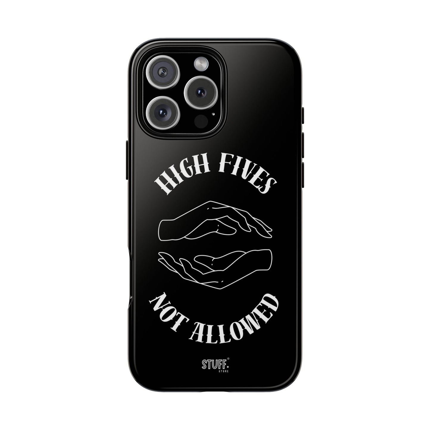 No High Fives Case | Coque légère et résistante – Design affirmé & minimaliste