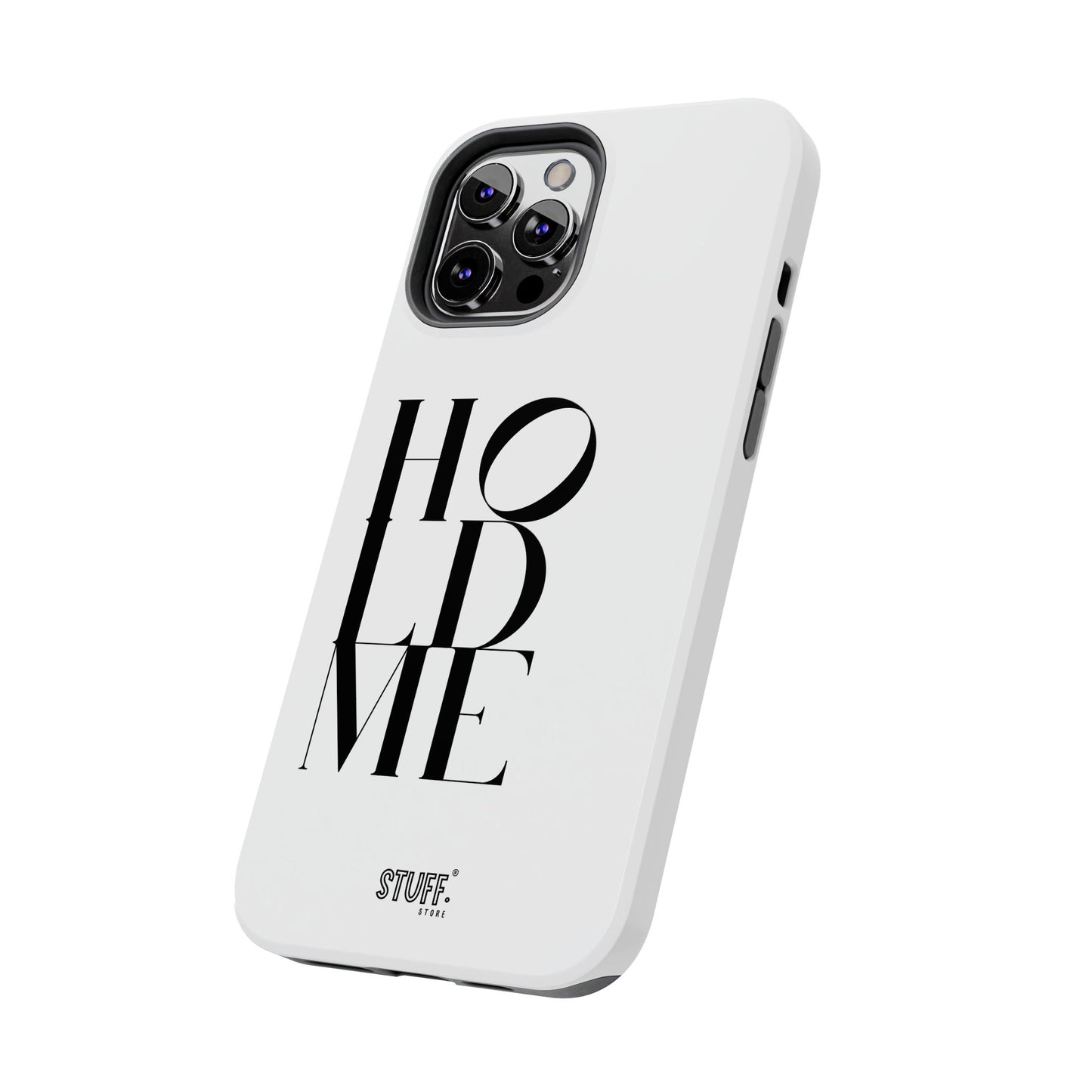 Hold Me | Coque résistante et durable avec Design épuré Monochrome
