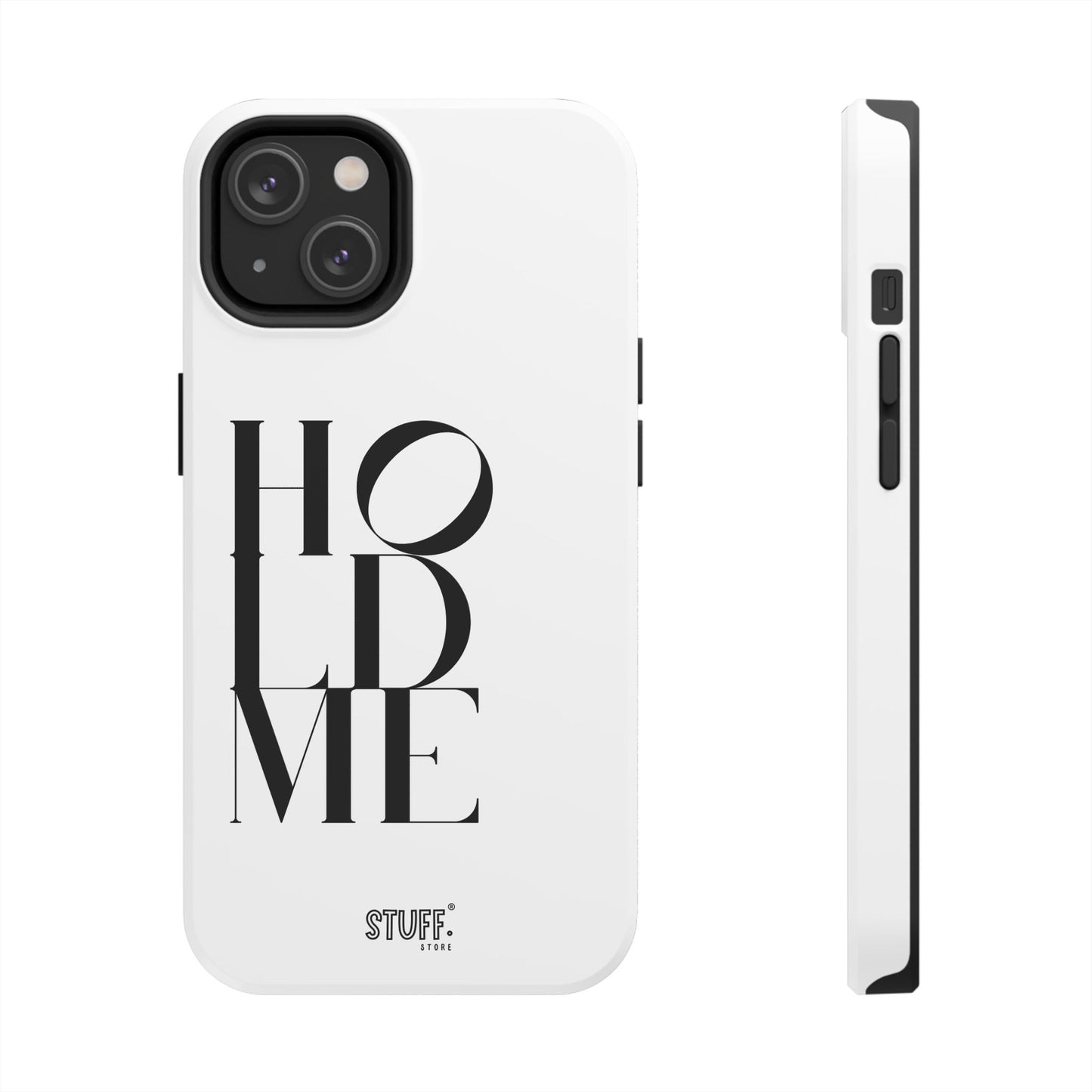 Hold Me | Coque résistante et durable avec Design épuré Monochrome