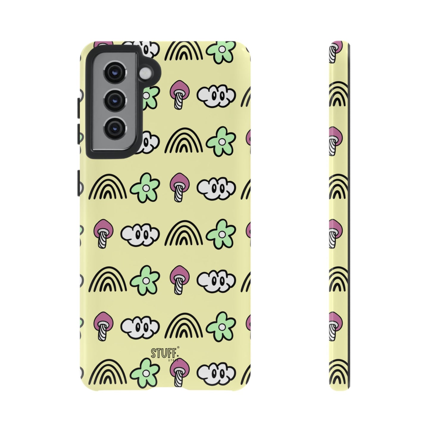 Pixie Case | Coque résistante double protection — Collection Pixie — Jaune