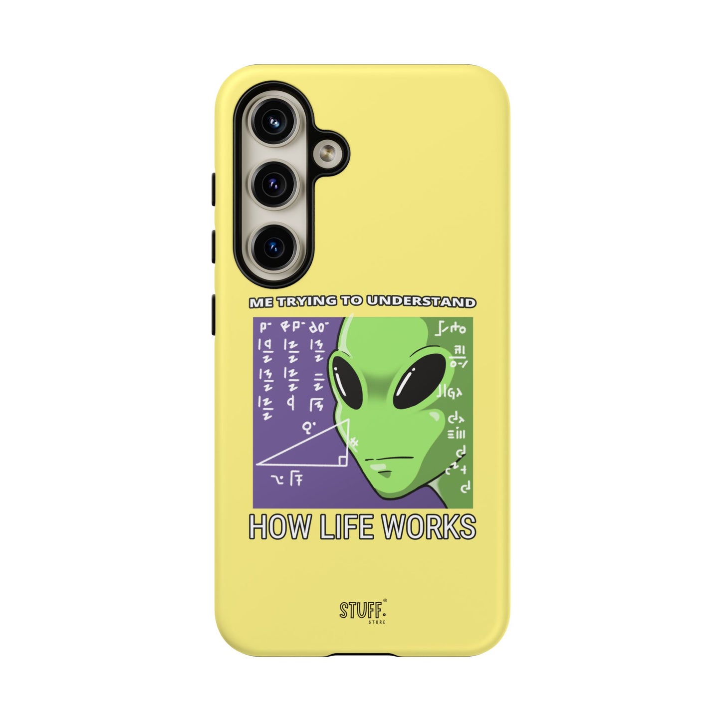Confused Alien Case | Coque résistante Dual Protect anti-choc