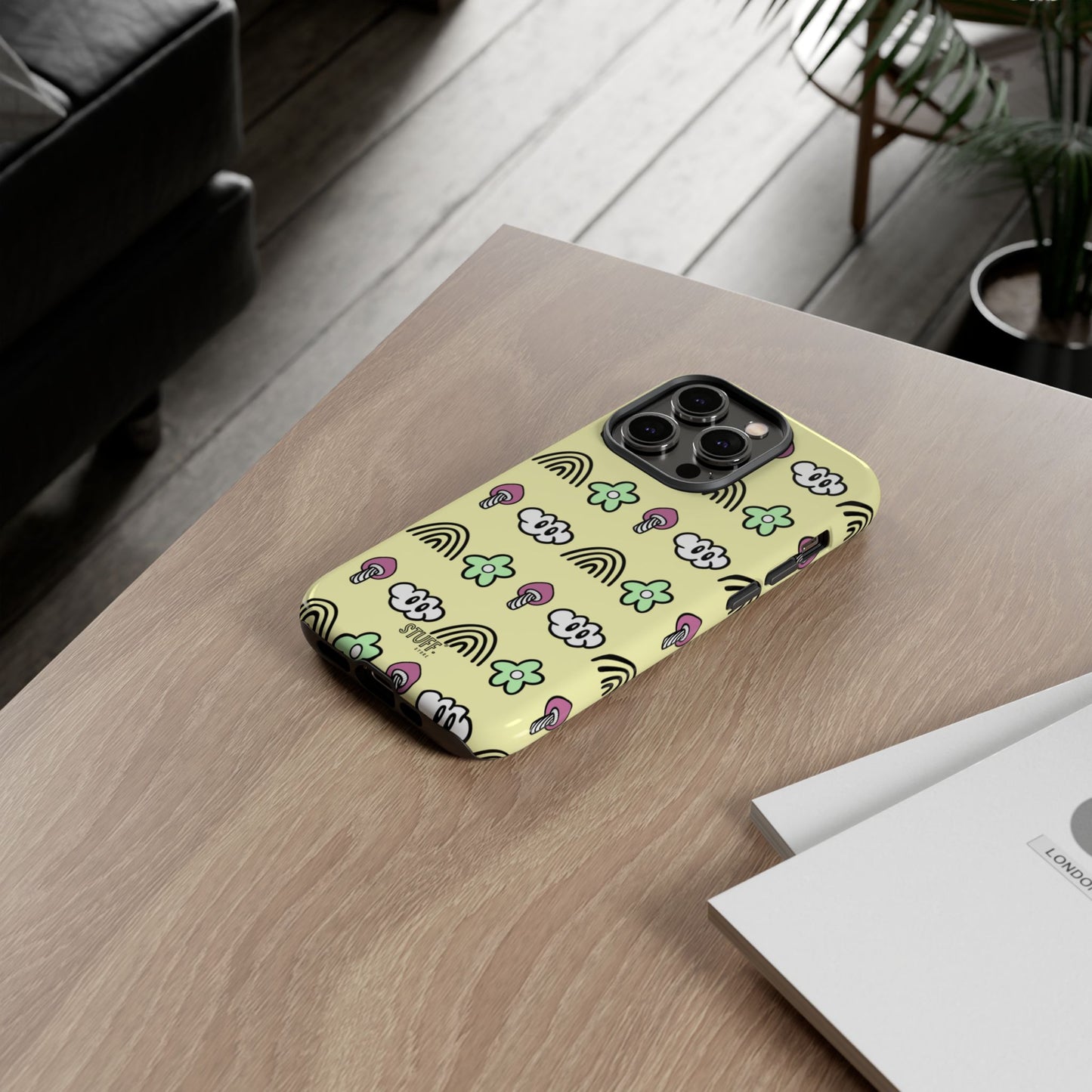 Pixie Case | Coque résistante double protection — Collection Pixie — Jaune