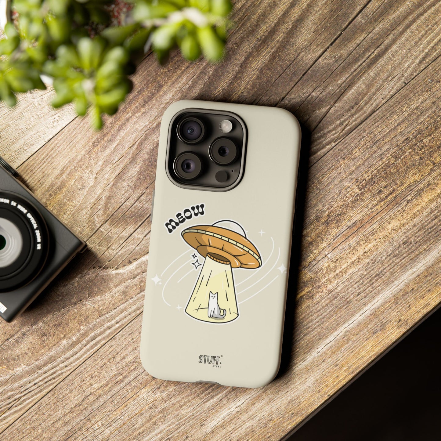 UFO Case | Coque résistante double protection avec Design OVNI fun