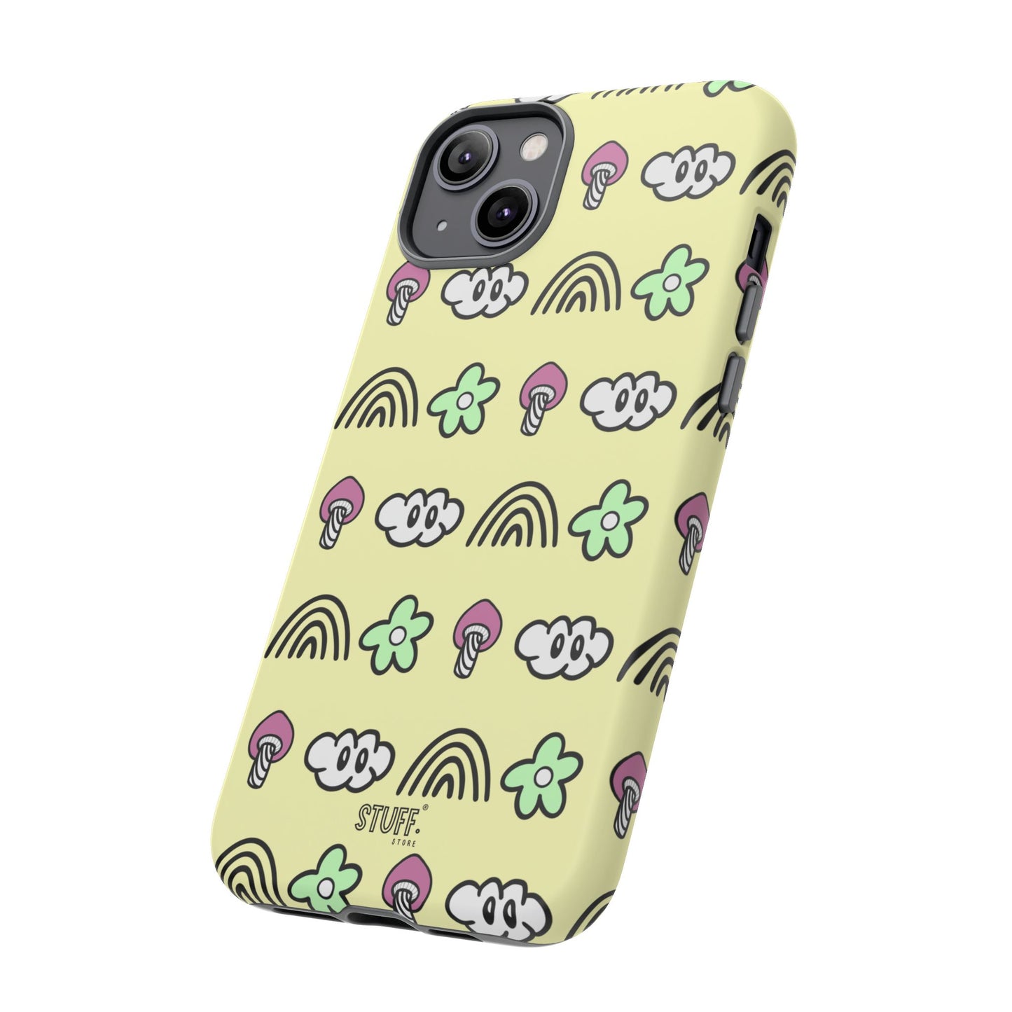 Pixie Case | Coque résistante double protection — Collection Pixie — Jaune