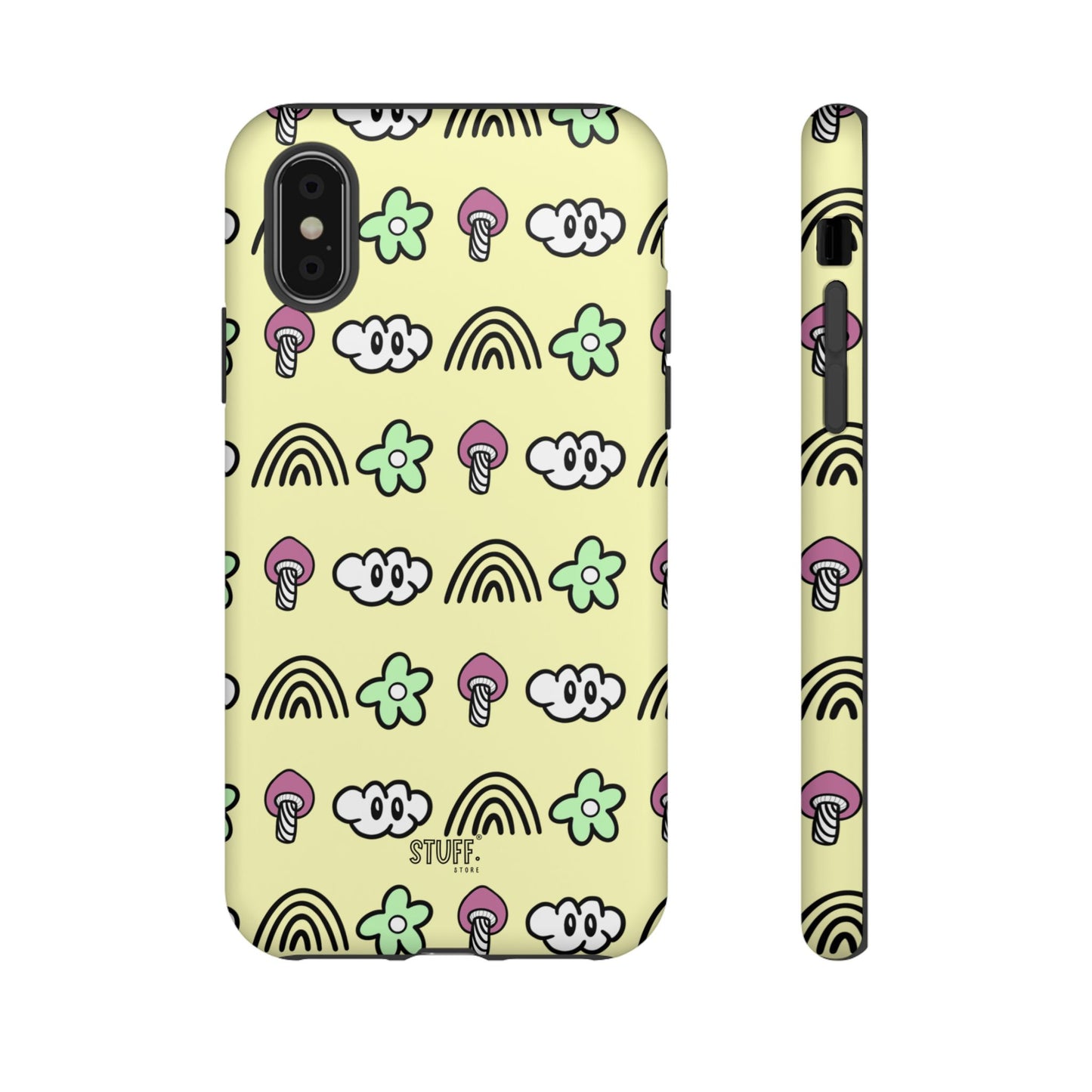 Pixie Case | Coque résistante double protection — Collection Pixie — Jaune
