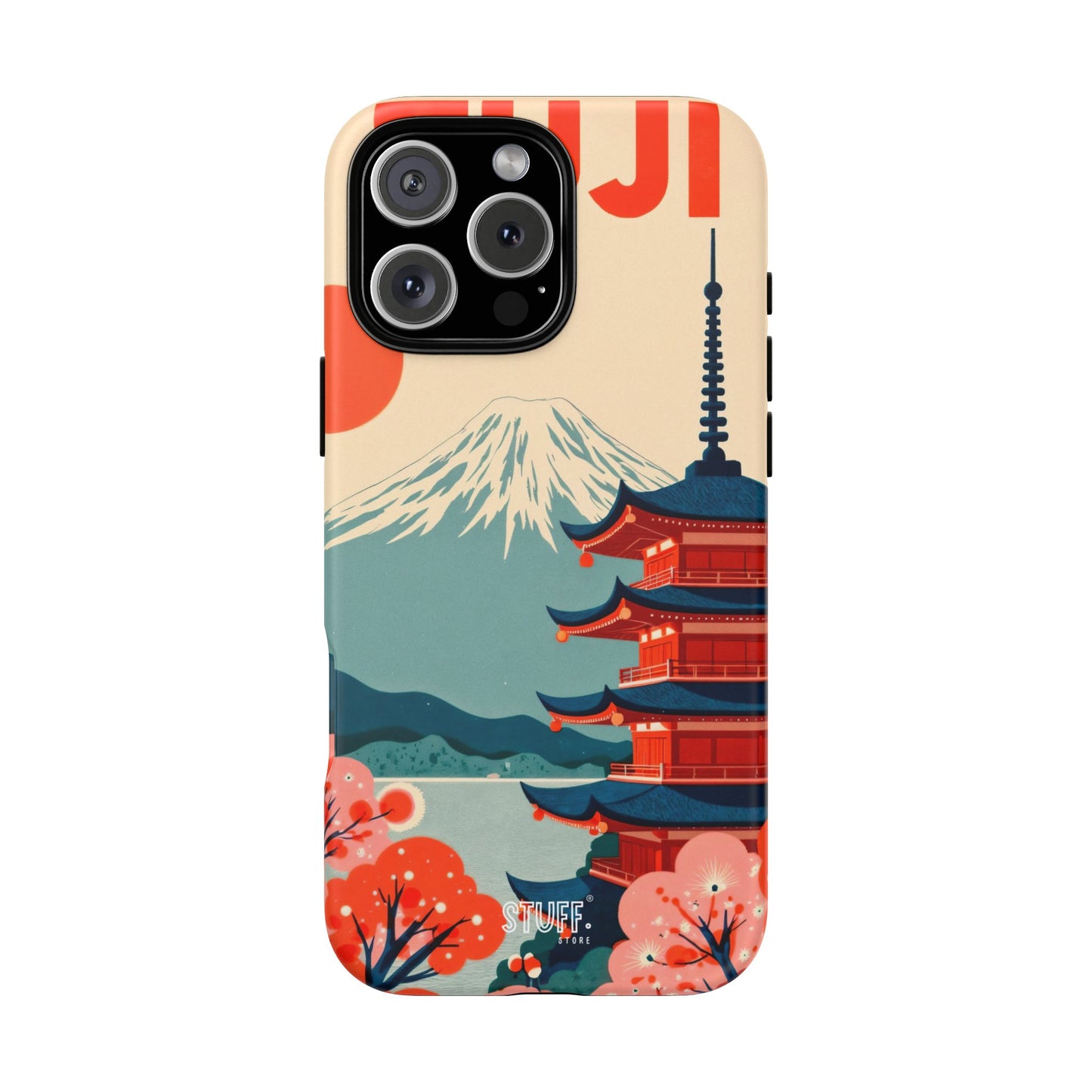 Fuji Case | Coque résistante double protection avec Design Mont Fuji