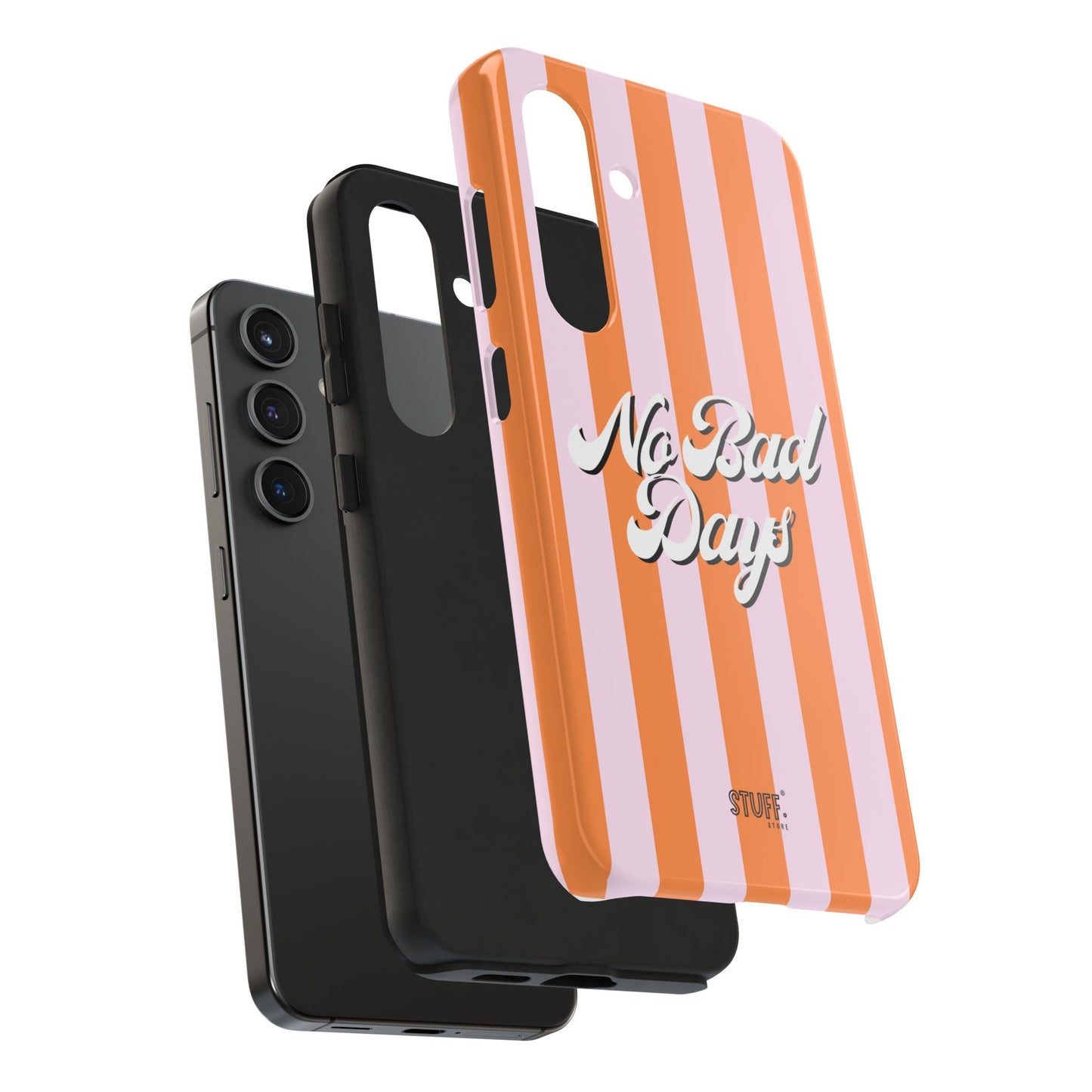 No Bad Days Case | Coque résistante double protection avec phrase positive