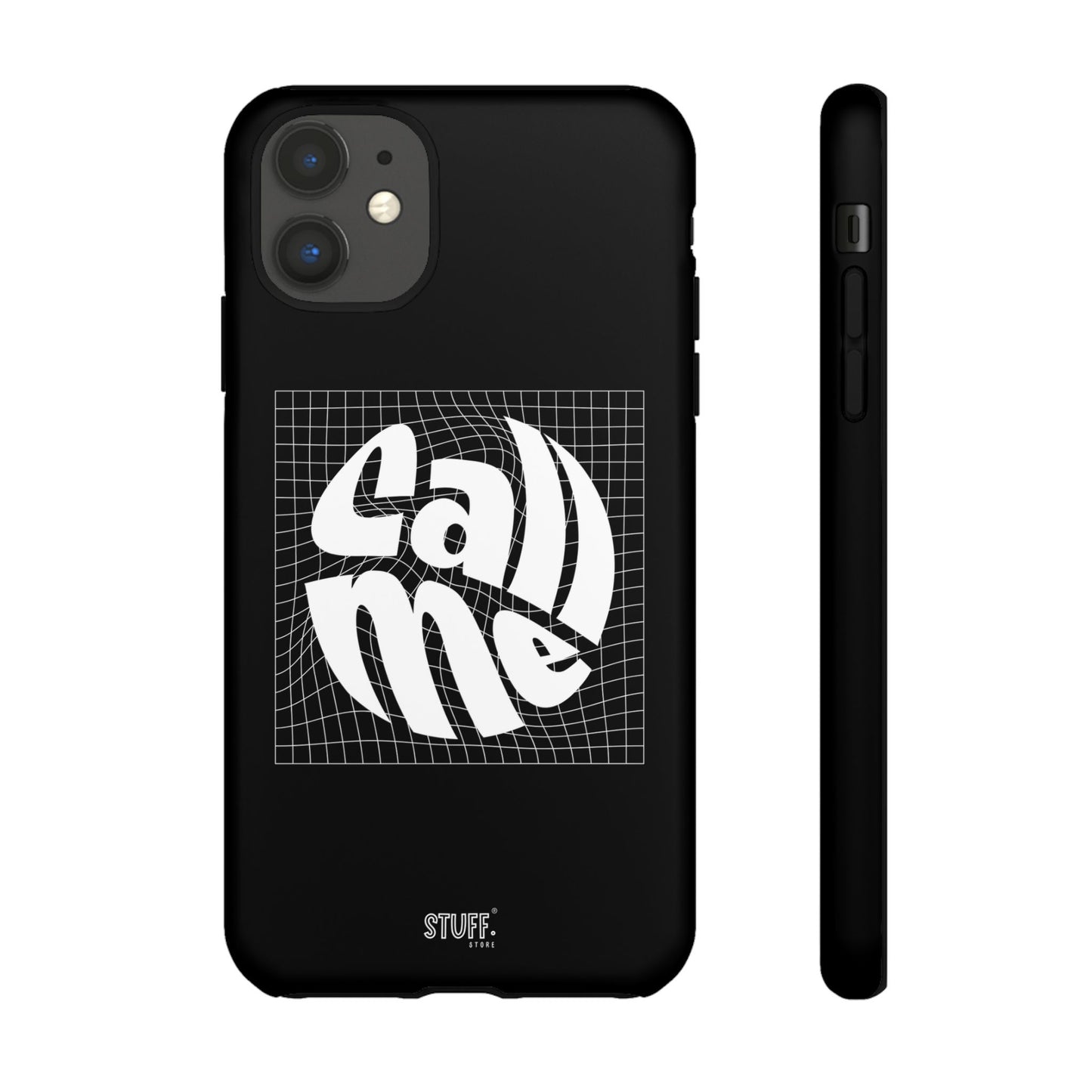 Call Me Case | Coque résistante double protection - Noir Effet Mat