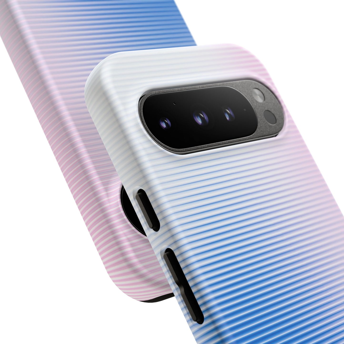 Gradient Case | Coque résistante double protection anti-choc - Dégradé Bleu & Rose