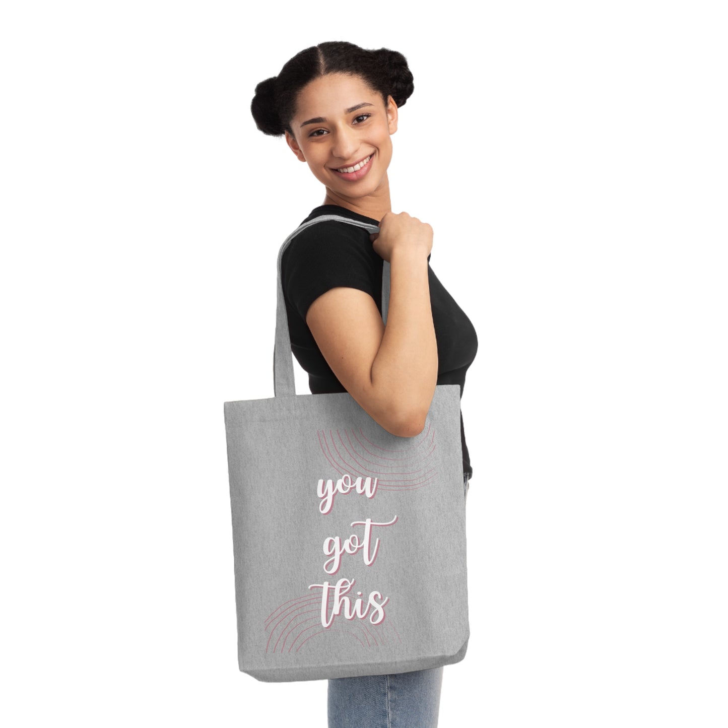 Tote Bag "You Got This" | Sac cabas écoresponsable - Matériaux 100 % naturels et recyclés