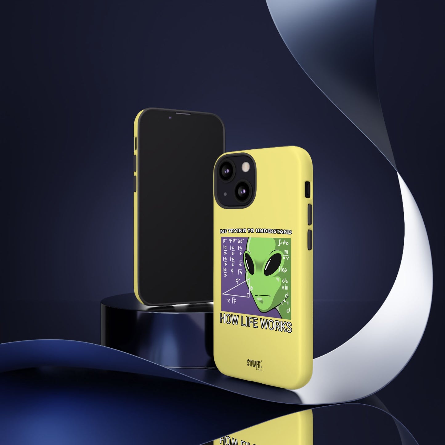Confused Alien Case | Coque résistante Dual Protect anti-choc