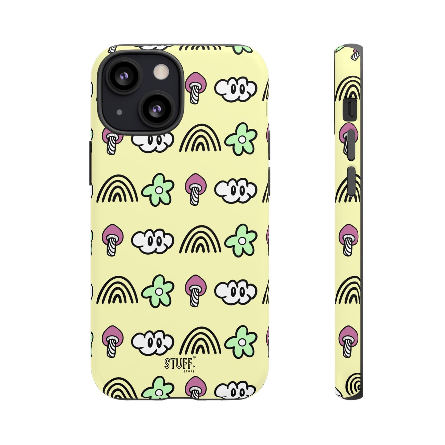 Pixie Case | Coque résistante double protection — Collection Pixie — Jaune