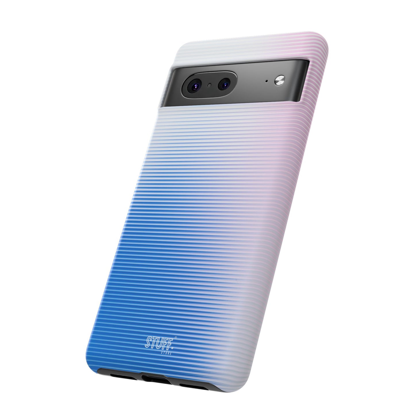 Gradient Case | Coque résistante double protection anti-choc - Dégradé Bleu & Rose