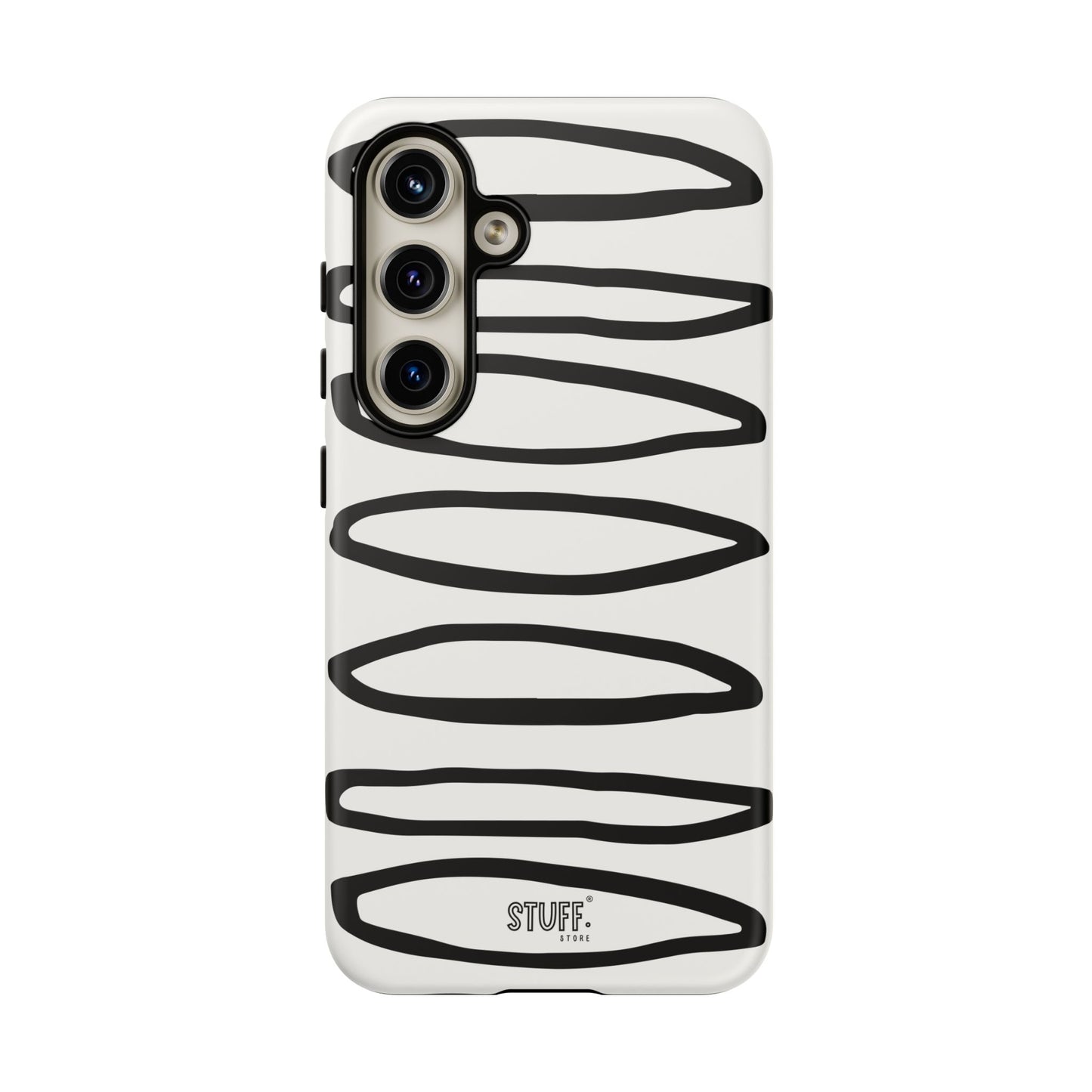 Loopy Case | Coque résistante double protection - Motif cercles abstraits