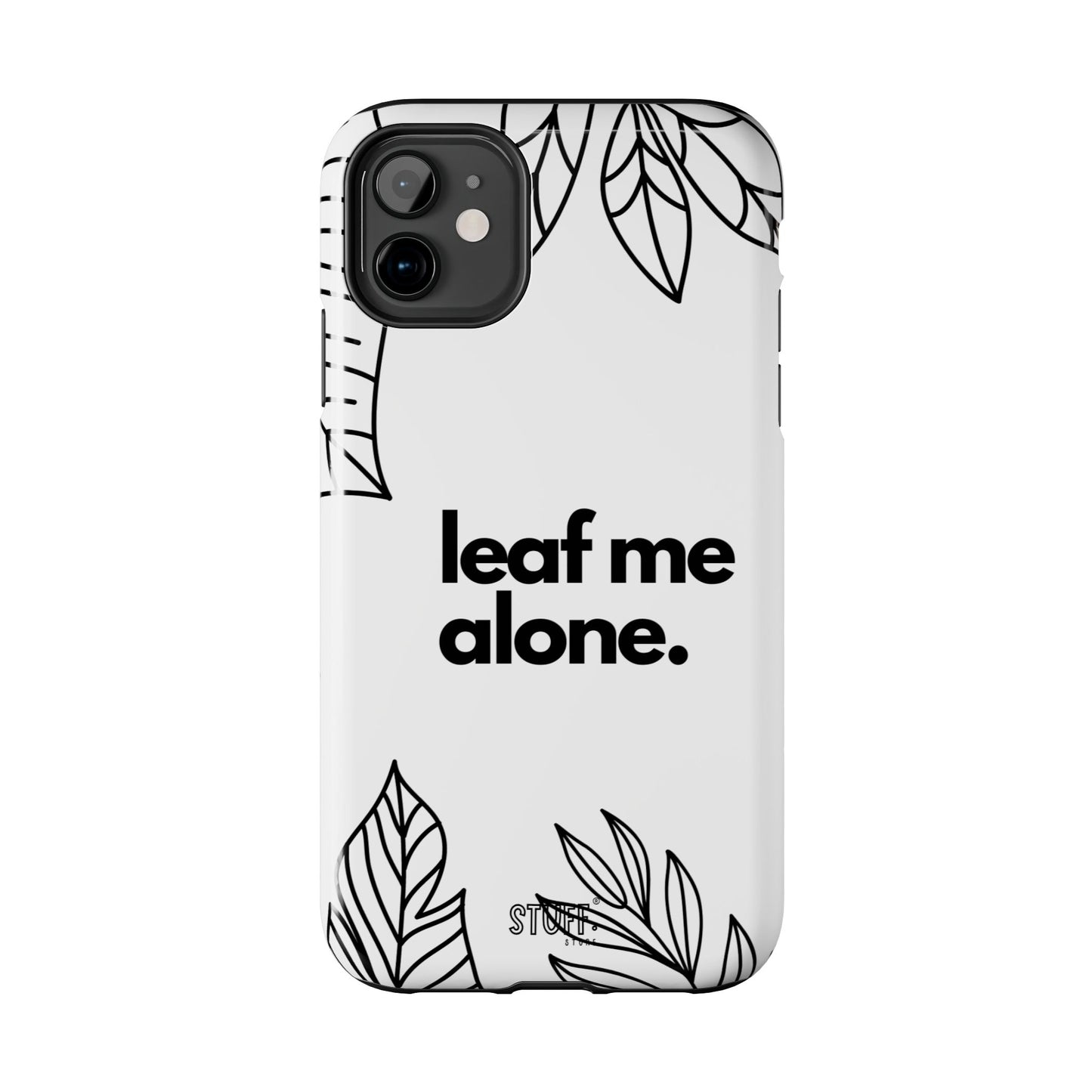 Leaf Me Case | Coque résistante double protection avec design minimaliste