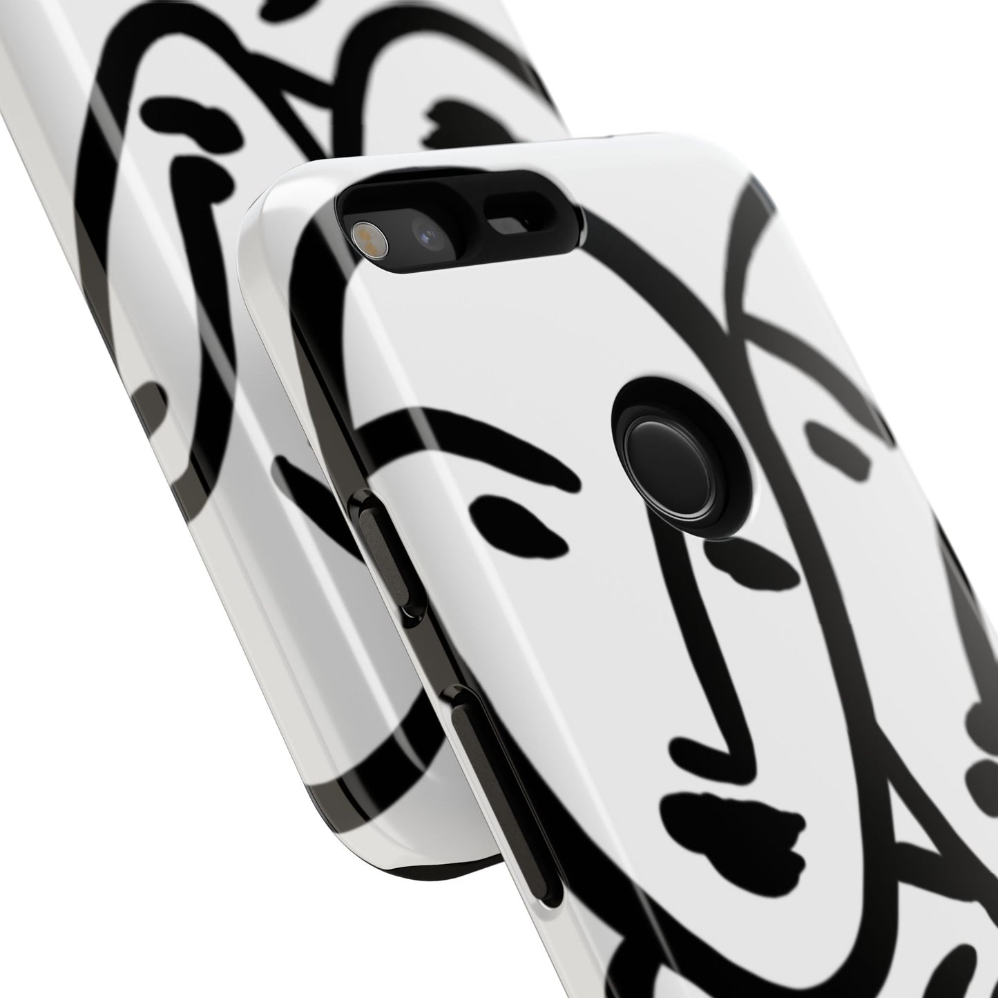Les Trois Visages | Coque résistante double protection — inspiration Matisse